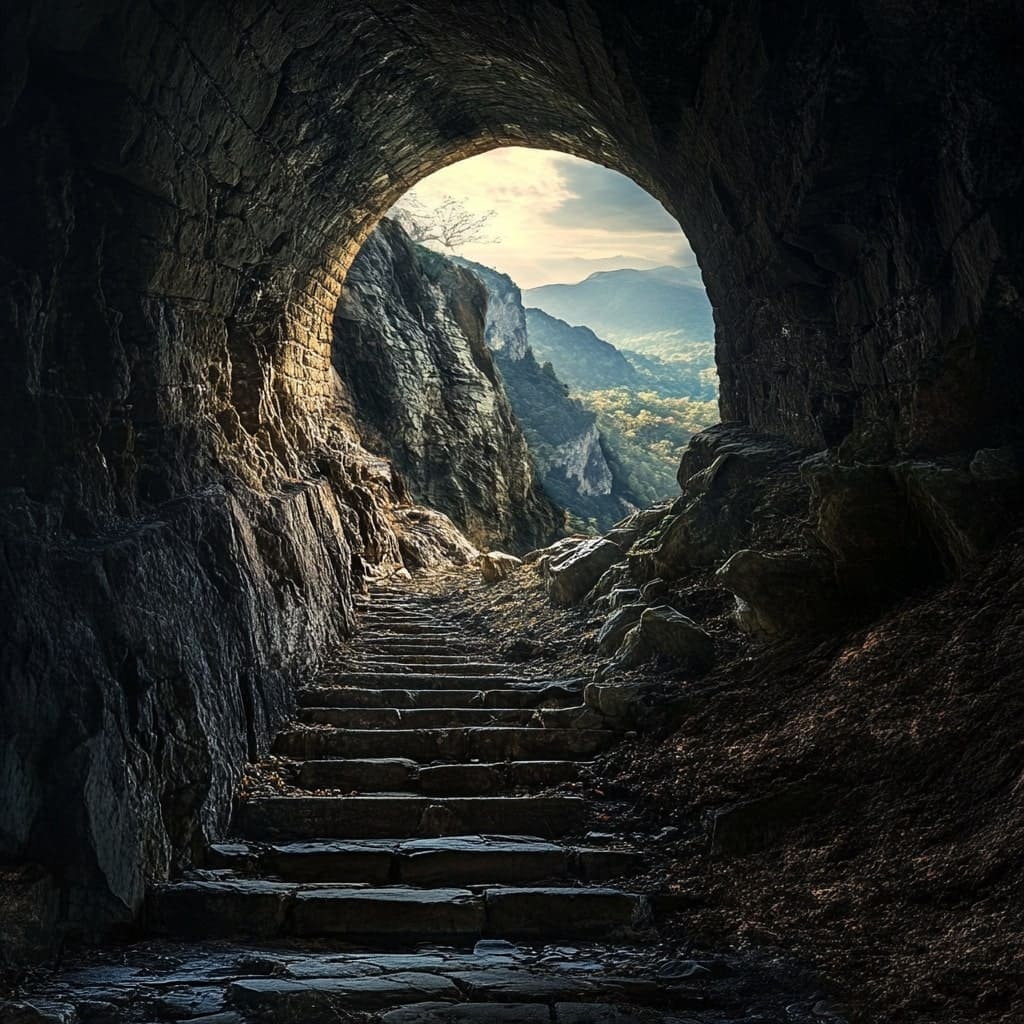 Východ z tunelu