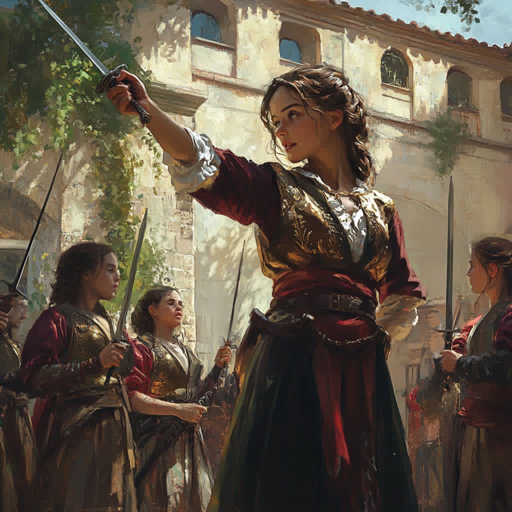 character Gabrielle de Espadas